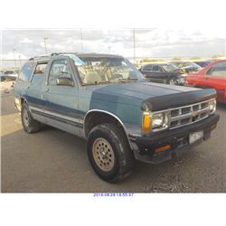 1993 - CHEVROLET S10 BLAZER