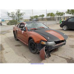 1999 - FORD MUSTANG//REBUILT SALVAGE TITLE
