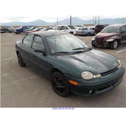 1998 - DODGE NEON//BONDED TITLE