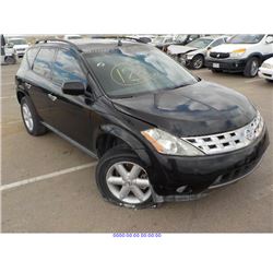 2006 - NISSAN MURANO//EXPORT ONLY