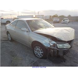 2002 - TOYOTA CAMRY SOLARA//REBUILT SALVAGE TITLE