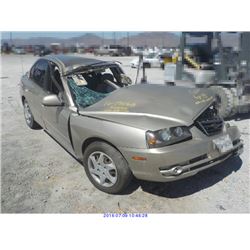 2005 - HYUNDAI ELANTRA//REBUILT SALVAGE TITLE