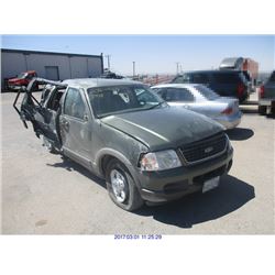 2002 - FORD EXPLORER // "PARTS ONLY"
