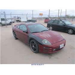 2000 - MITSUBISHI ECLIPSE // "PARTS ONLY"