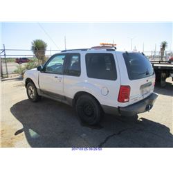 2002 - FORD EXPLORER // "PARTS ONLY"