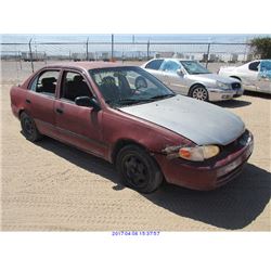 1999 - CHEVROLET PRIZM // "PARTS ONLY"