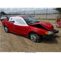 2004 - PONTIAC GRAND AM // "PARTS ONLY"