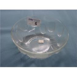 TELEFLORA PRESSED GLASS BOWL