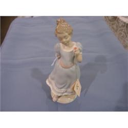 CASADES PORCELAIN OF A YOUNG GIRL IN BLUE - SPANISH