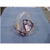 Image 1 : ANNE HUTTLE LEAD CRYSTAL CANDY BASKET
