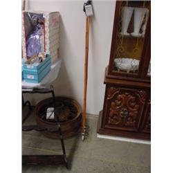 ANTIQUE BAMBOO SKI POLES