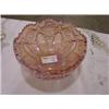 Image 1 : LARGE ROSE COLORED GLASS BOWL