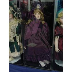 1996 VICTORIAN PORCELAIN DOLL, RADIAL JANE CALD, 335/2000