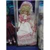 Image 1 : 30" KAIS PORCELAIN DOLL, JENNIFER W/LITTLE ANGLE, 530/2000