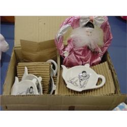 9PC CLOWN DESIGN CHILDREN'S DISHES