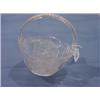 Image 1 : ETCHED GLASS BASKET