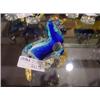 Image 1 : 2EA. MURANO ITALIAN BLUE SEA LION W/GOLD DETAIL