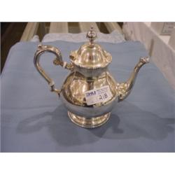 BIRKS REGENCY PLATE TEA POT-STAMPED