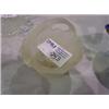 Image 1 : FROSTED HAND BLOWN BASKET-REPAIRED