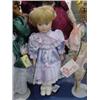 Image 1 : PORCELAIN 16" DOLL NO MARKINGS
