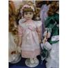 Image 1 : PORCELAIN DOLL 16 1/2 " NO MARKINGS