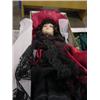 Image 1 : DUCK HOUSE 16" PORCELAIN DOLL MARKED