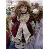 Image 1 : ENGLISH GIRL 24" PORCELAIN DOLL NO MARKINGS