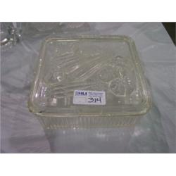 GLASS STORAGE BOX