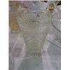 Image 1 : PRESSED GLASS VASE