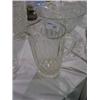Image 1 : PRESSED DEPRESSION GLASS WATER PITCHER