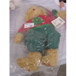 2EA. CHRISTMAS BEARS 18" "TALK BACK"