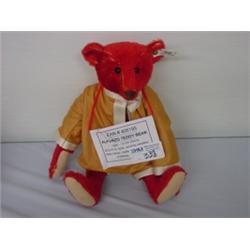 STEIFF ORIG. TEDDY BEAR REP. ALFONZO,MOHAIR,WKING V BOX,ONLY UK