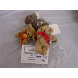 3EA. 3EA.2/TENDER HEART,1-STEIFF 4IN CINNAMON SQUS BOX
