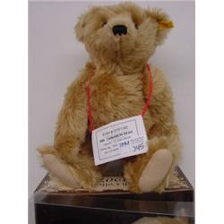 STEIFF ORIG TEDDY BEAR REP. MR. CINNAMON, 15 3/4",NT WK V BOX