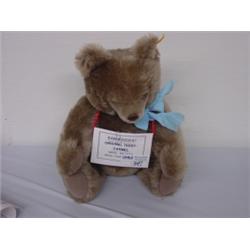 STEIFF ORIG TEDDY BEAR 68,CARMEL,16",MOHAIR,VOICE BOX