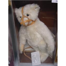 STEIFF MUGGLE BEAR 08 REP. 18",WHT,#'D,CERT.,BOX,V BOX