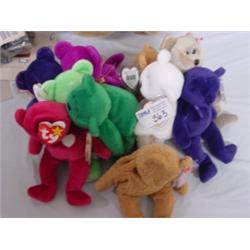 10EA. TYCO BEANIE BABY BEARS