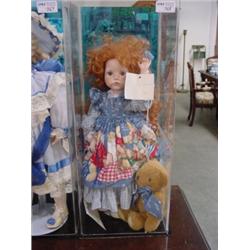 THE DOLL MAKER 26" "TESS" MRKD 620/2500 W/CERT REPLICA OF MOLLY