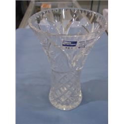 CUT CRYSTAL 12" VASE