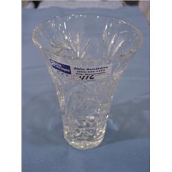 CUT CRYSTAL 7" VASE