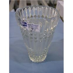 CUT CRYSTAL VASE