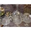 Image 1 : ETCHED BRANDY DECANTER & 6 SNIFTERS