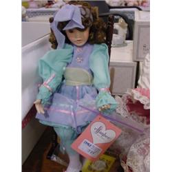 EFFANBEE 18" "DAYDREAMING" MRKD 554/1200 W/CERT/BOX