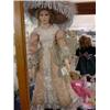 Image 1 : 34" THELMA RESCH PORCELAIN DOLL, "LADY JULIA", 99/2000