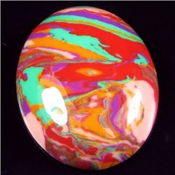 Natural Rainbow Calsilica Cab12.55 Cts