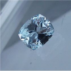 Natural Sky Blue Aquamarine 7.73 Cts {Flawless-VVS1)