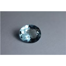 Natural Sky Blue Aquamarine 4.75 Cts {Flawless-VVS1)