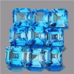 Natural Swiss Blue Topaz 3.74 Carats {Flawless-VVS1}