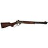 Image 1 : Henry H010 45-70 Steel Round Barrel Lever 45-70 Gov 18.43" 4+1 Walnut Stk Blued
