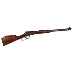 Henry H001V Varmint Express Lever 17 HMR 20" 11+1 American Walnut Stk Blued